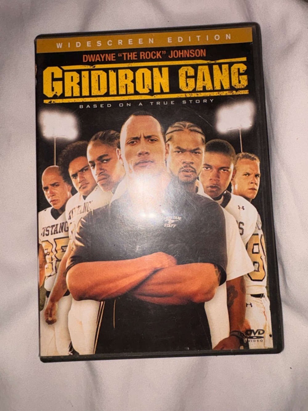 Gridiron Gang (Widescreen Edition) DVD - Black and Yellow